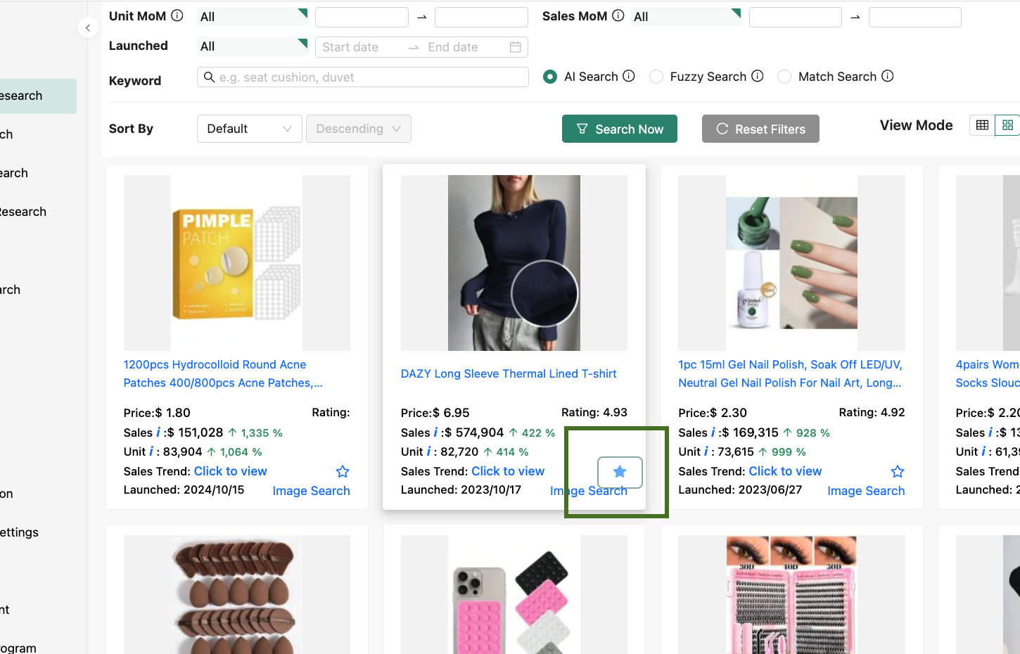 Bookmark Your Interested Product into Personalized Folders and Never Lose Track of Your Product Reseach Journey Again